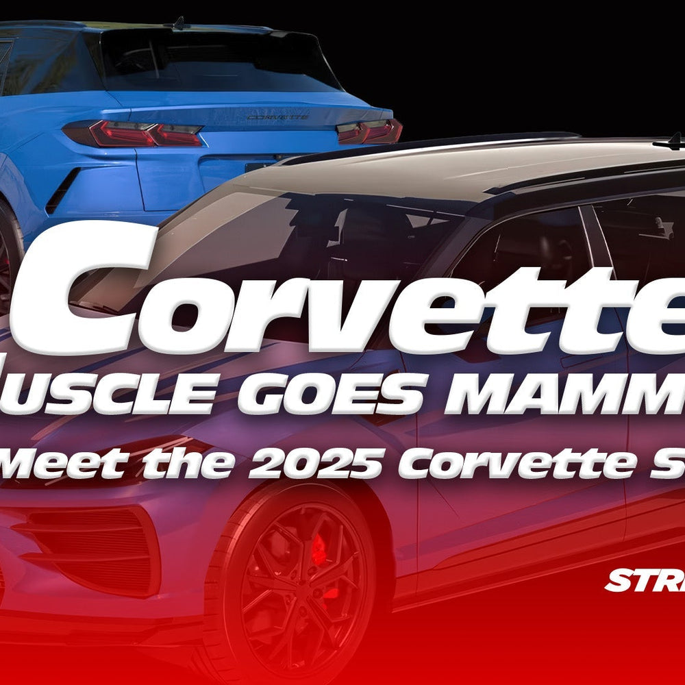 Corvette Muscle Goes Mammoth: Meet the 2025 Corvette SUV
