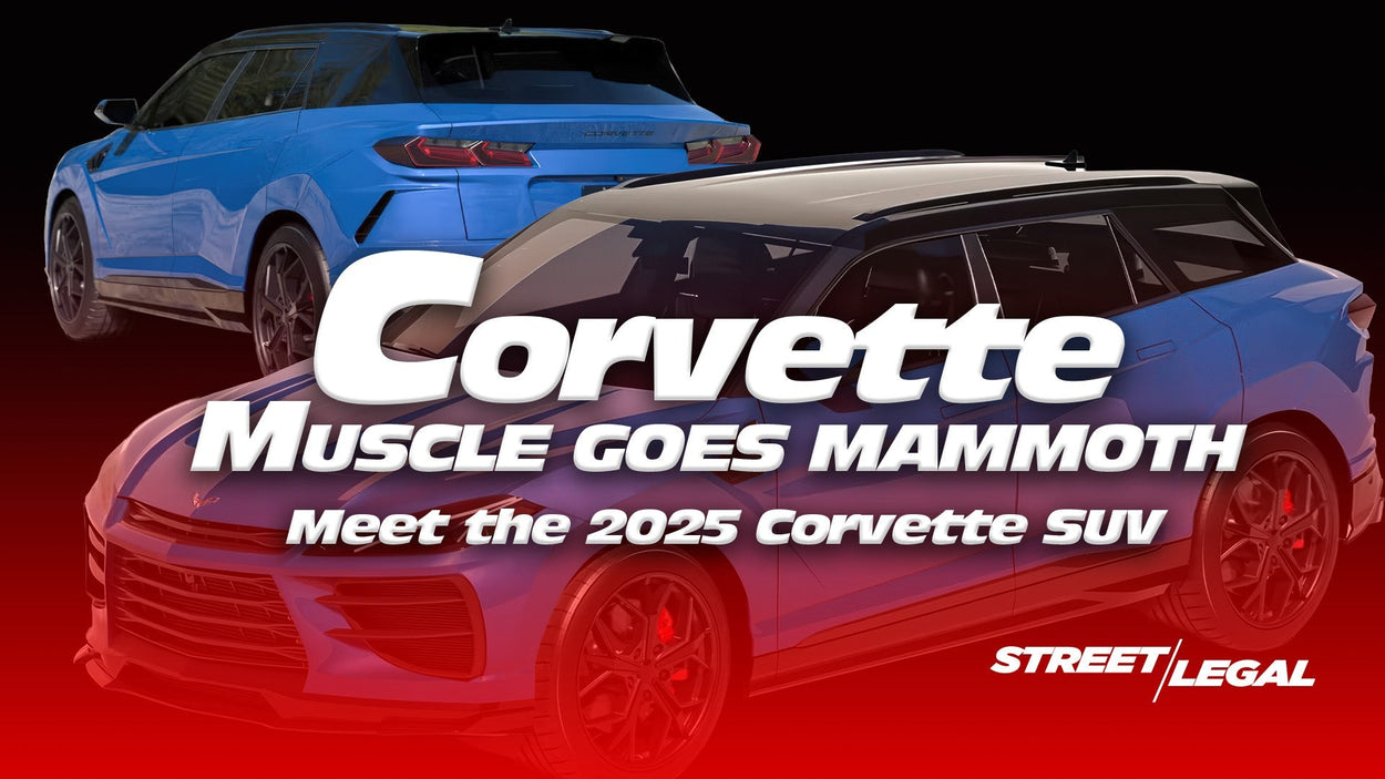 Corvette Muscle Goes Mammoth: Meet the 2025 Corvette SUV