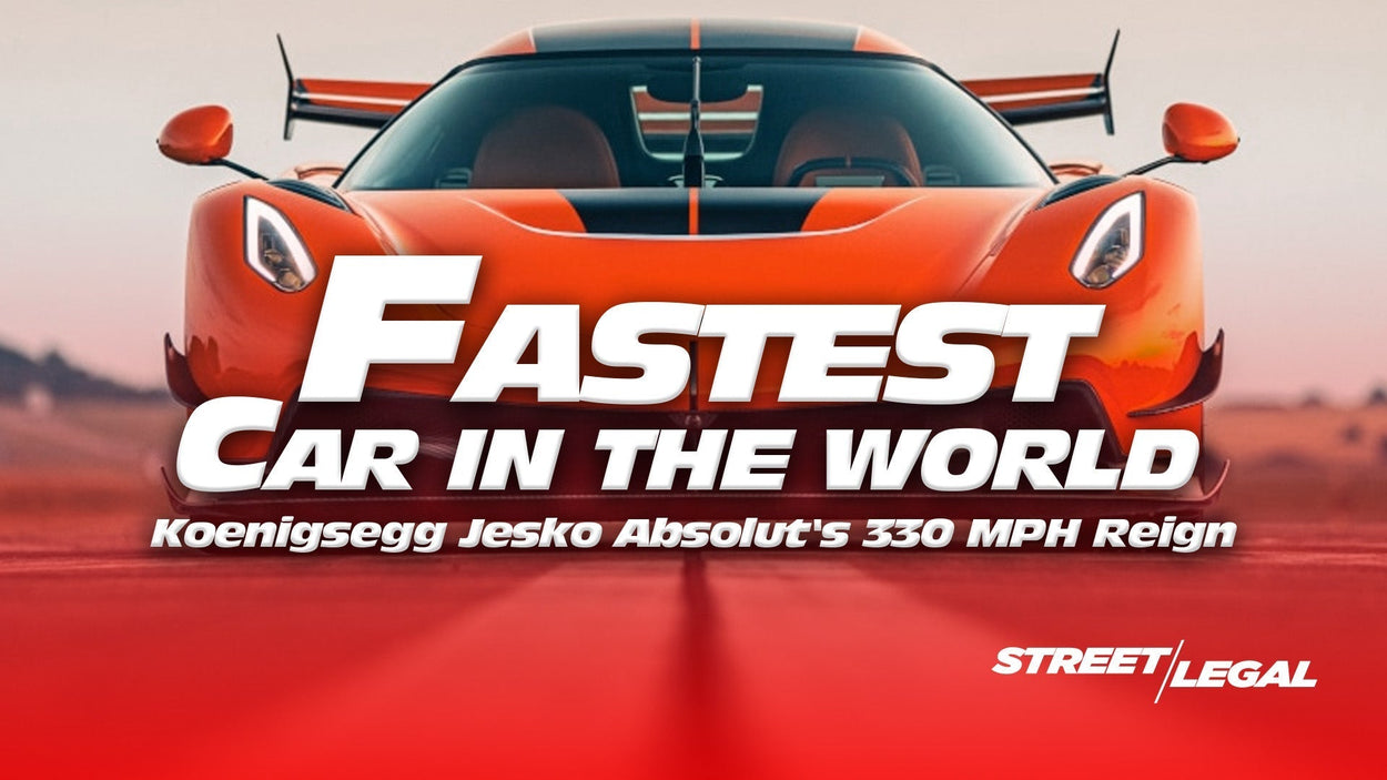 Fastest Car in the World 2025: Koenigsegg Jesko Absolut's 330 MPH Reign