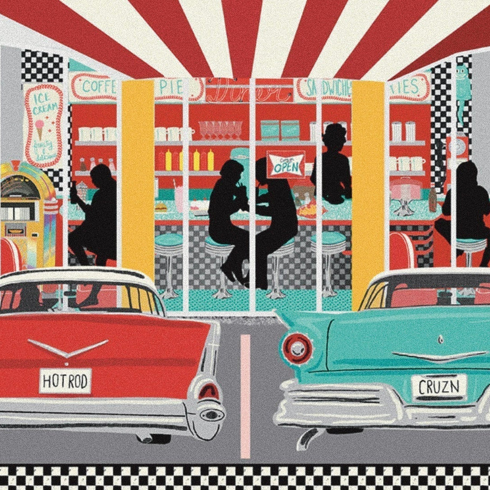 Cruisin' the Drive-In: A Throwback to Classic Car & Diner Culture