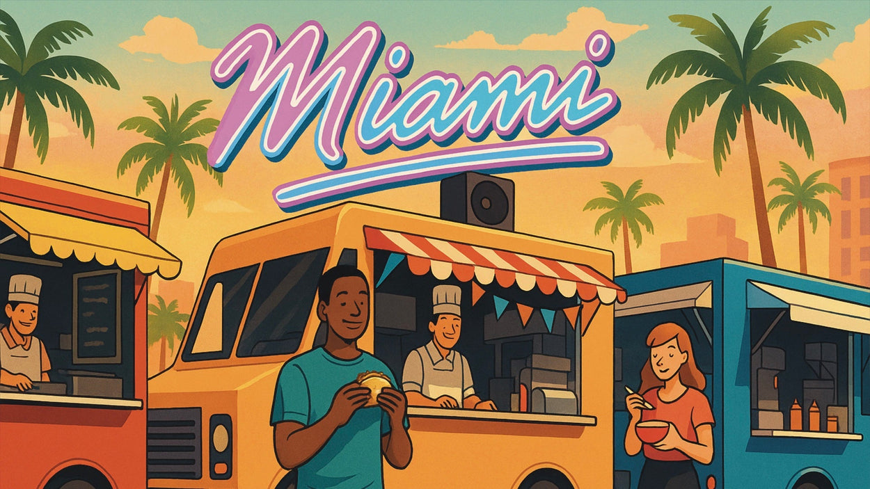 How Miami’s Food Truck Scene Fuels Community and Car Culture