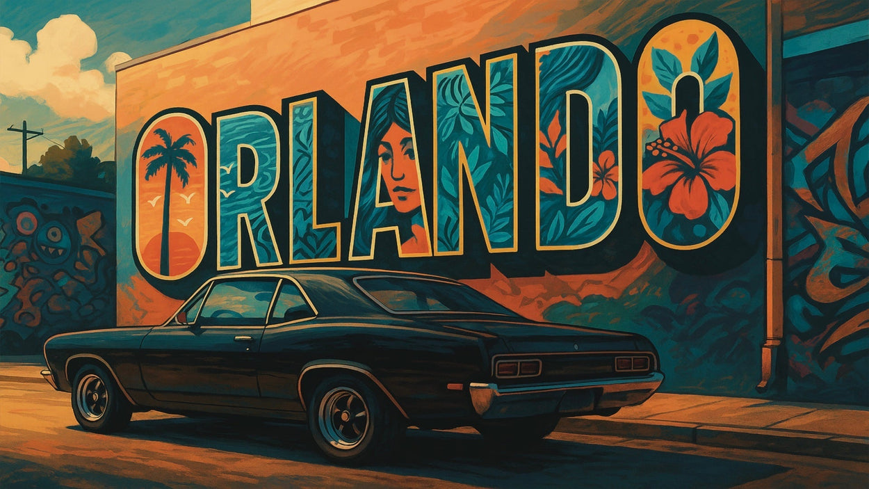 Cruise the Canvas — Exploring Orlando’s Murals by Car