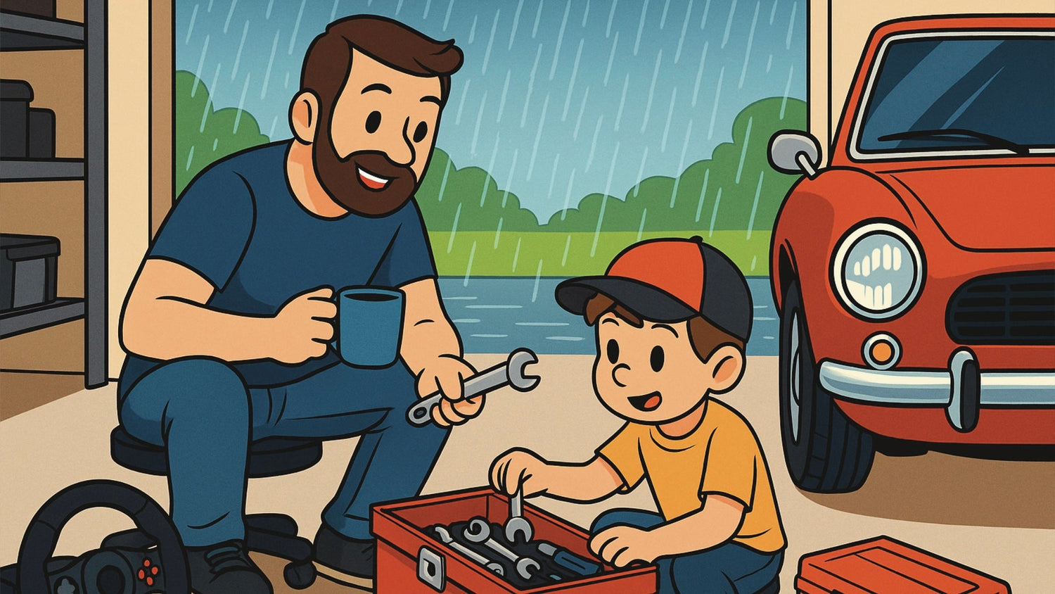 Rainy-Day Car Guy: How to Stay in Gear When the Weather Keeps You Inside