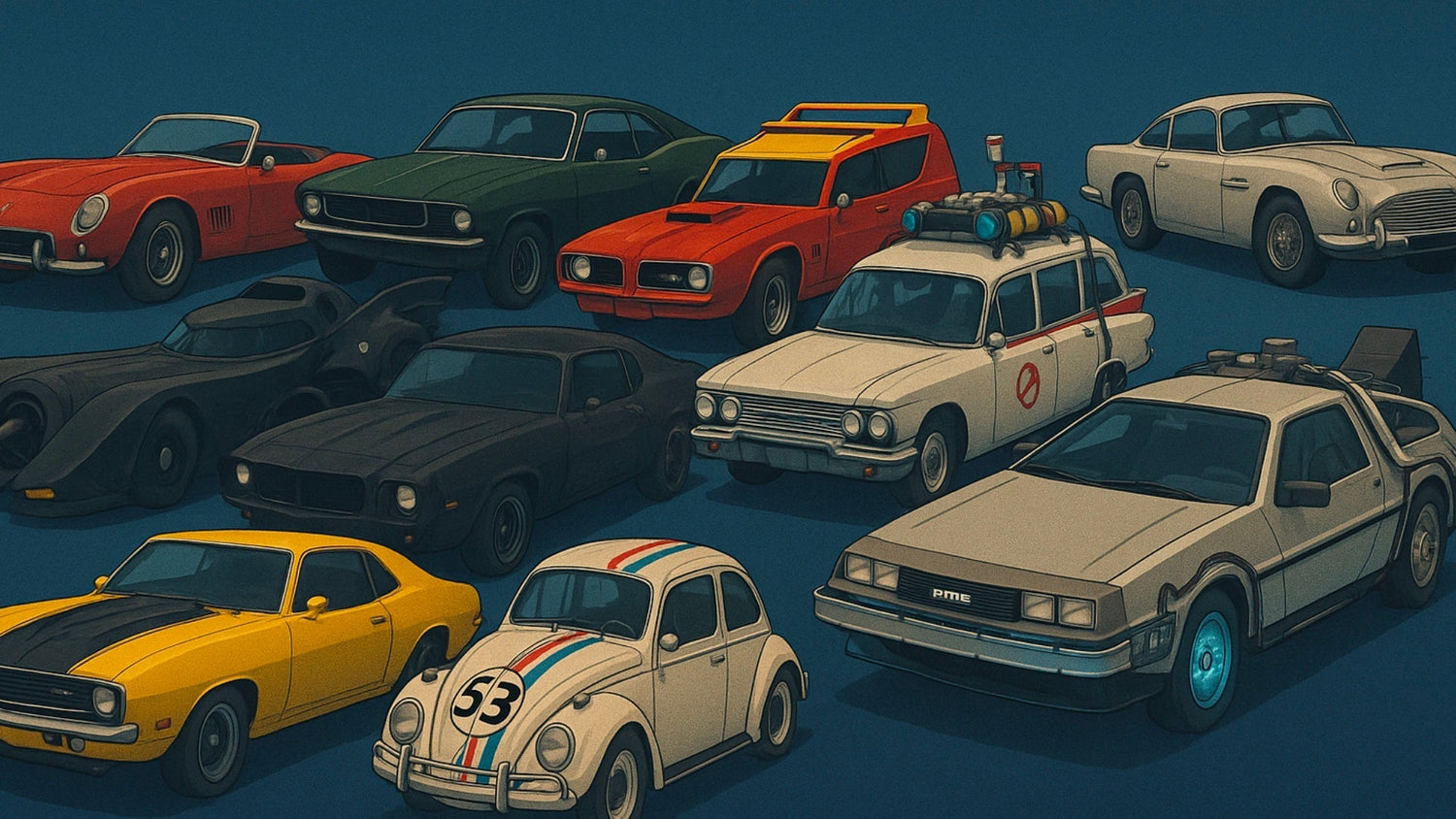 Blockbuster Rides: Top 10 Legendary Cars from the Big Screen