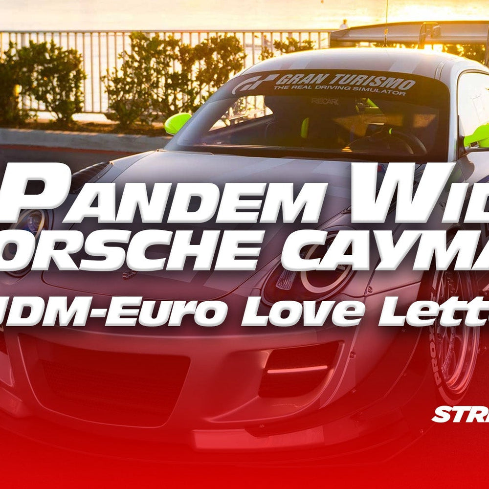Pandem Wide Porsche Cayman Is a JDM-Euro Love Letter