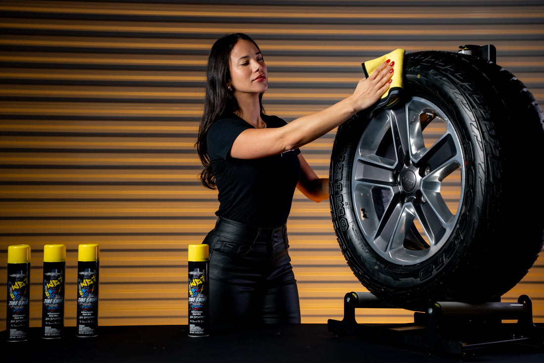 Wet Tire Shine: The Final Step that Makes a Detail Look Complete