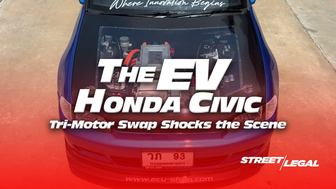 EV Honda Civic EG: Tri-Motor Swap Shocks the Scene
