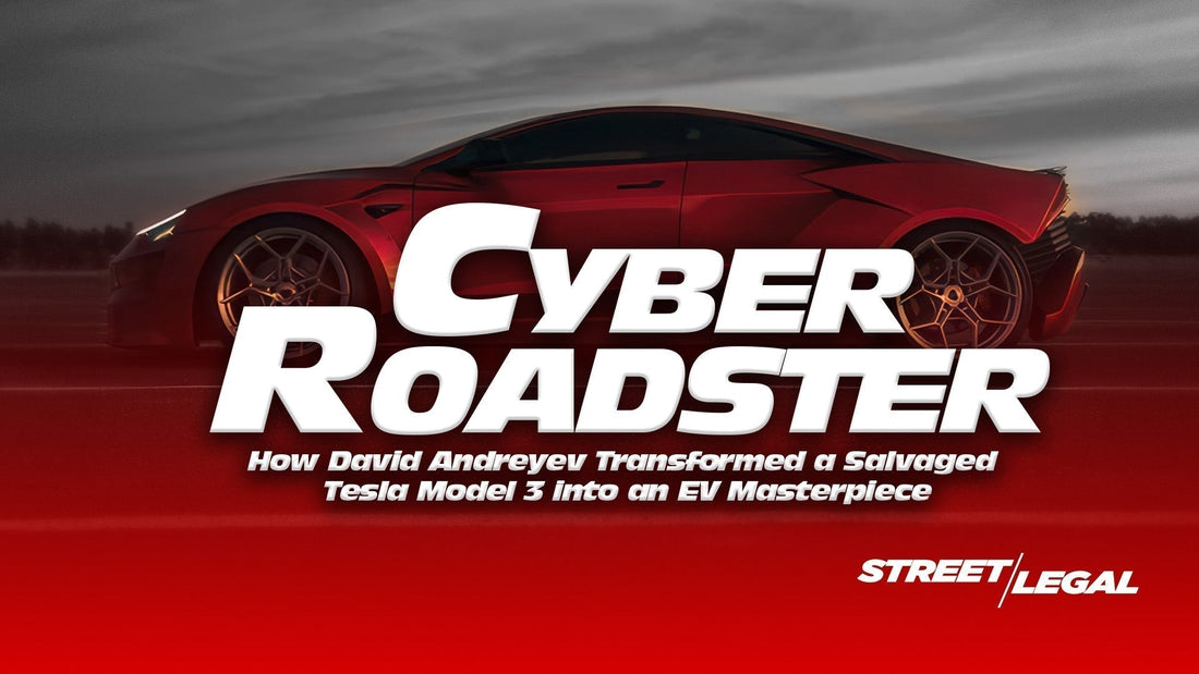 Side profile of the Cyber Roadster by David Andreyev