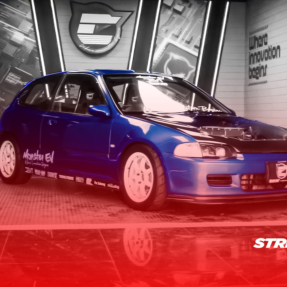 All-Electric Honda Civic EG: 250HP, 440 lb-ft Torque – Street Legal