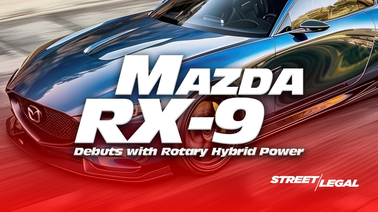 RX-9 vision side profile dark background