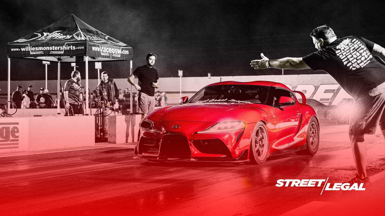 Supra at Orlando Speed World Dragway
