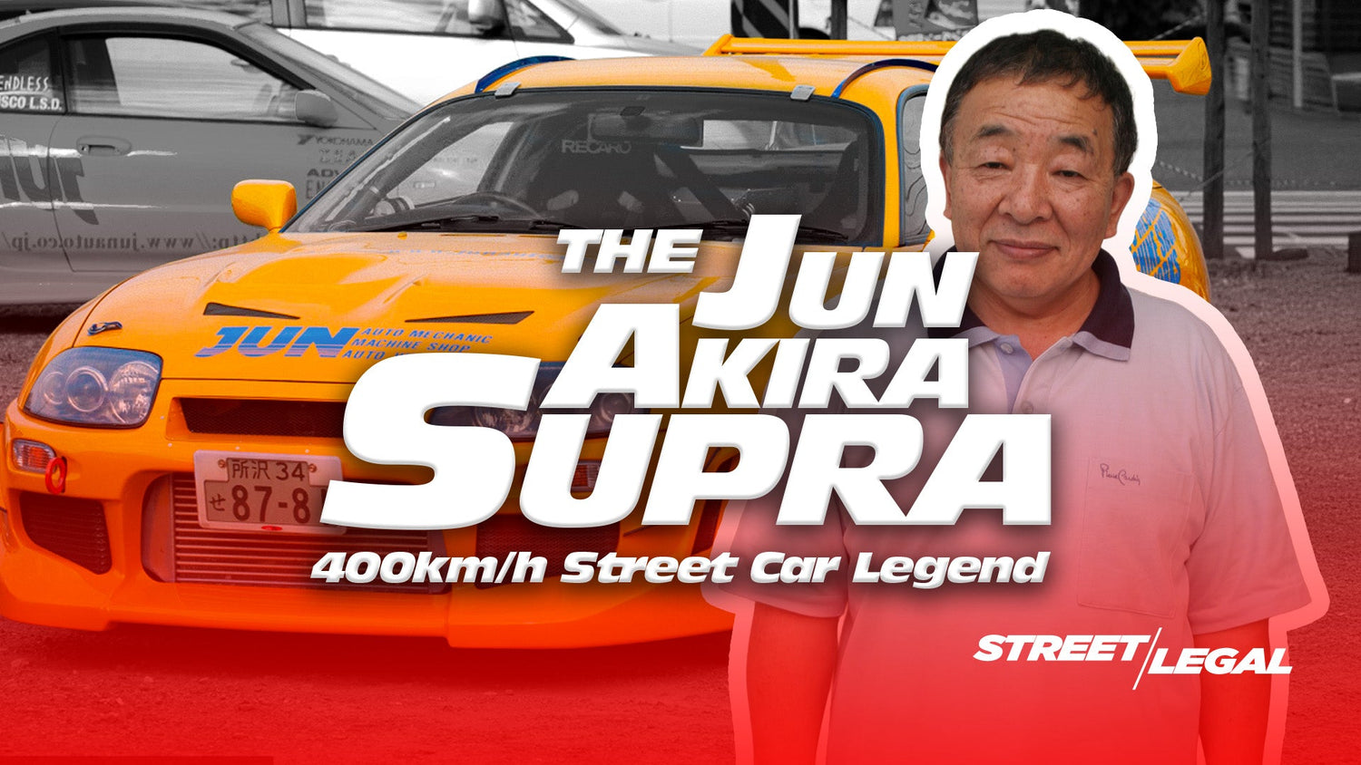 Akira Supra Bonneville top speed run