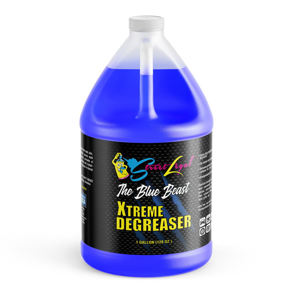 
                      
                        Street Legal Blue Beast X-treme Degreaser 1 Gallon Heavy Duty Industrial For Indoor and Outdoors Biodegradable Formula
                      
                    