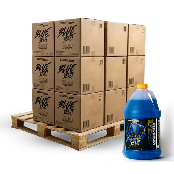 Street Legal Blue Beast Degreaser – Industrial / Commercial Bulk Cleaner, Engine & Heavy-Duty, 72 Gallons (18 Boxes), Fleet & Professional Use