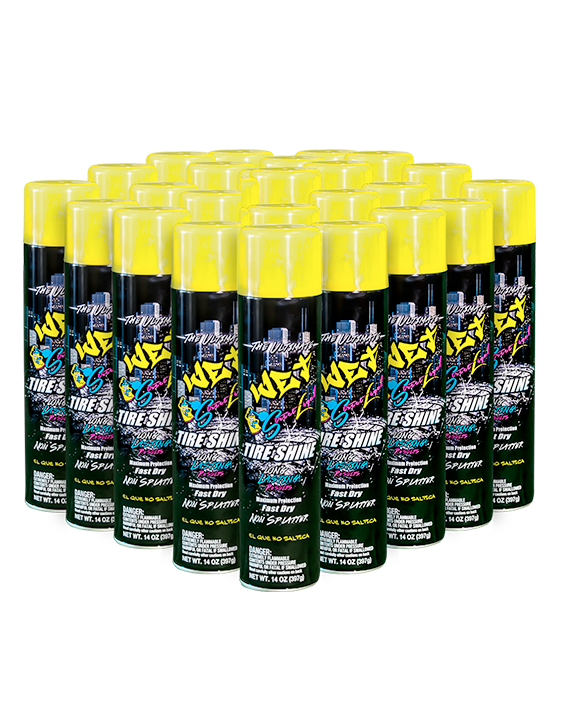 Street Legal’s The Ultimate Wet Tire Shine 14oz Spray Can