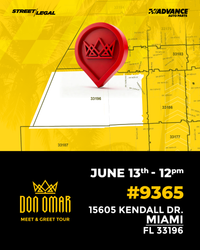 Don Omar Meet & Greet – Store #9365 (Kendall, FL) – June 13, 2026