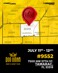 Don Omar Meet & Greet – Store #9552 (Tamarac, FL) – July 11, 2026