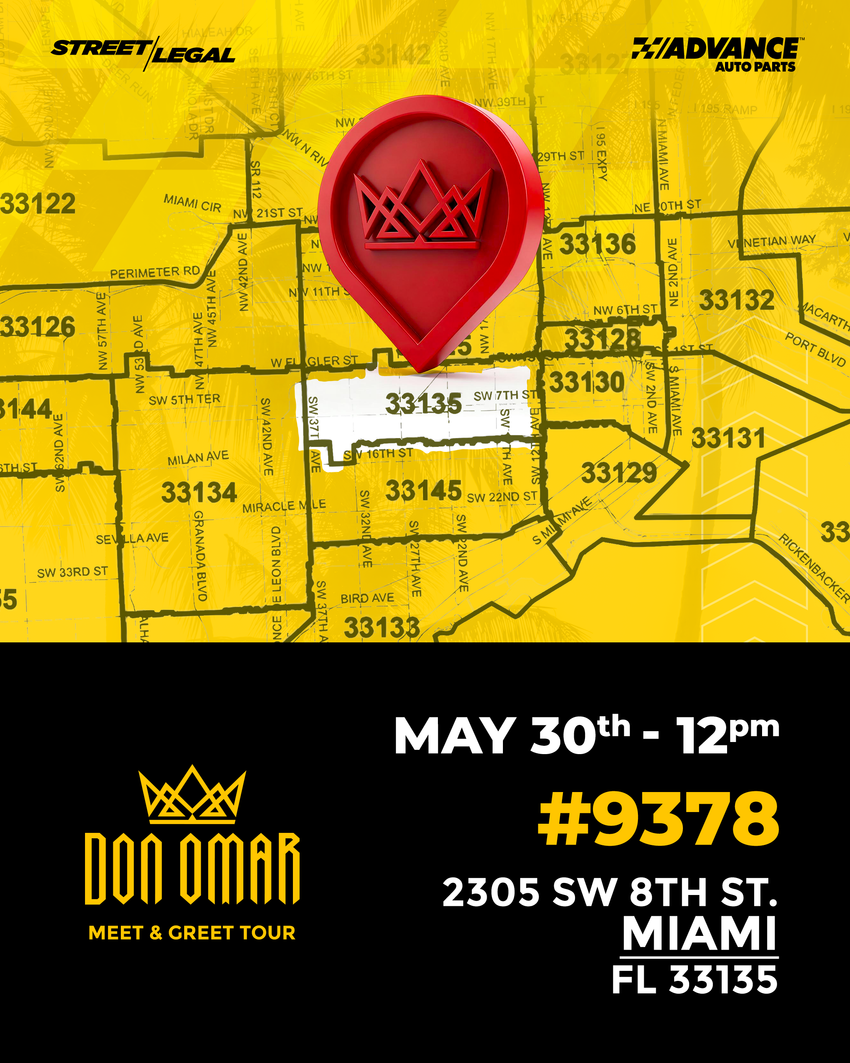 Don Omar Meet & Greet – Store #9378 (Miami, FL) – May 30, 2026