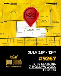 Don Omar Meet & Greet – Store #9267 (Hollywood, FL) – July 25, 2026