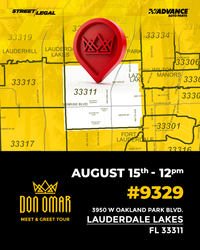Don Omar Meet & Greet – Store #9329 (Lauderdale Lakes, FL) – August 15, 2026