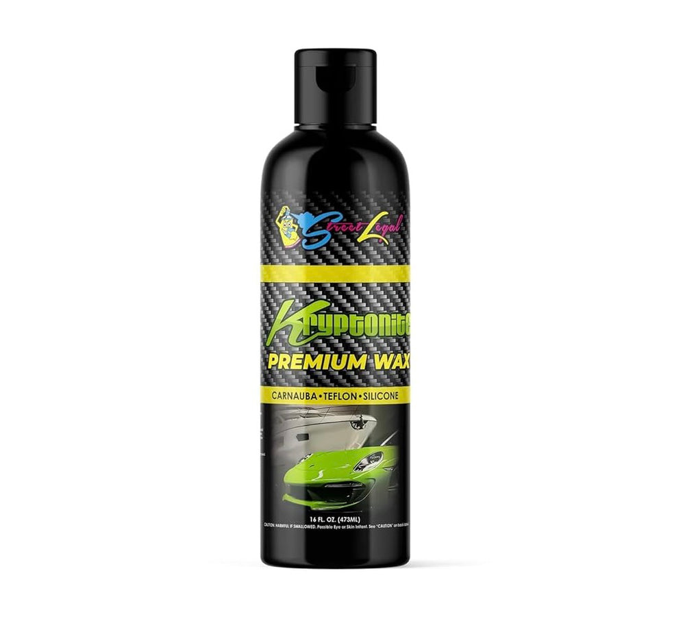 Street Legal’s Kryptonite Premium Wax 16oz Bottle
