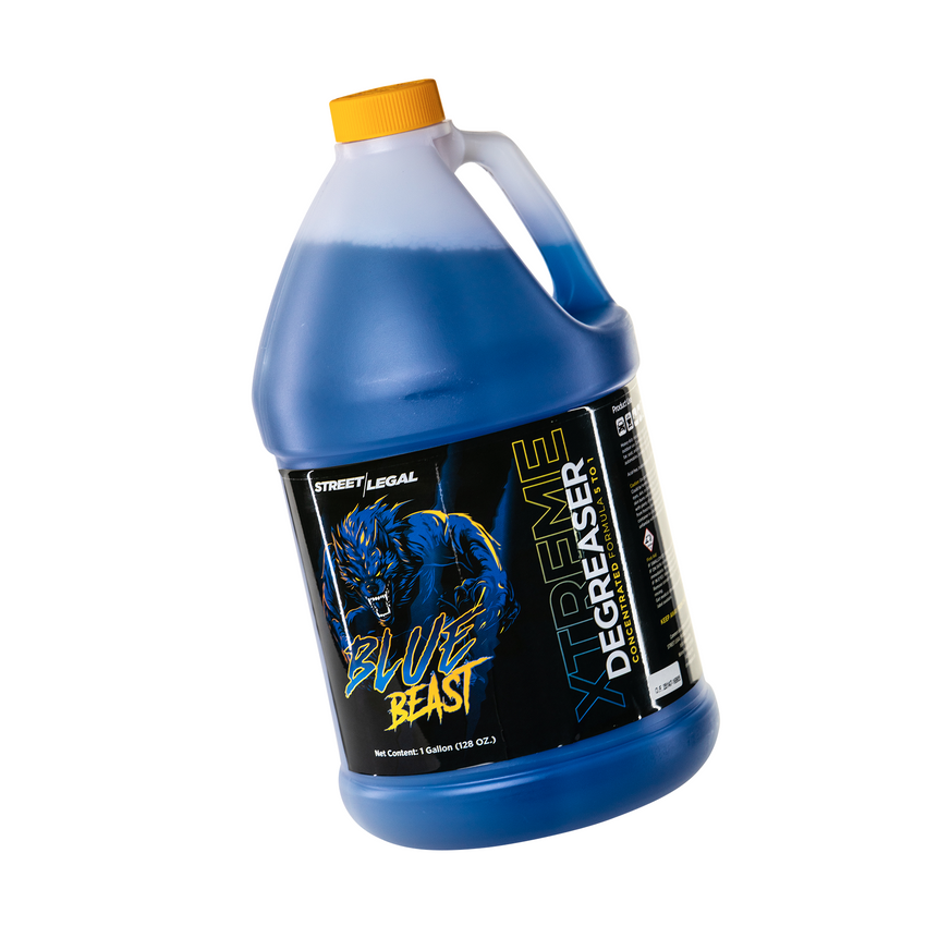 Street Legal Blue Beast Xtreme Degreaser - Premium Concentrate Biodegradable Non-flammable