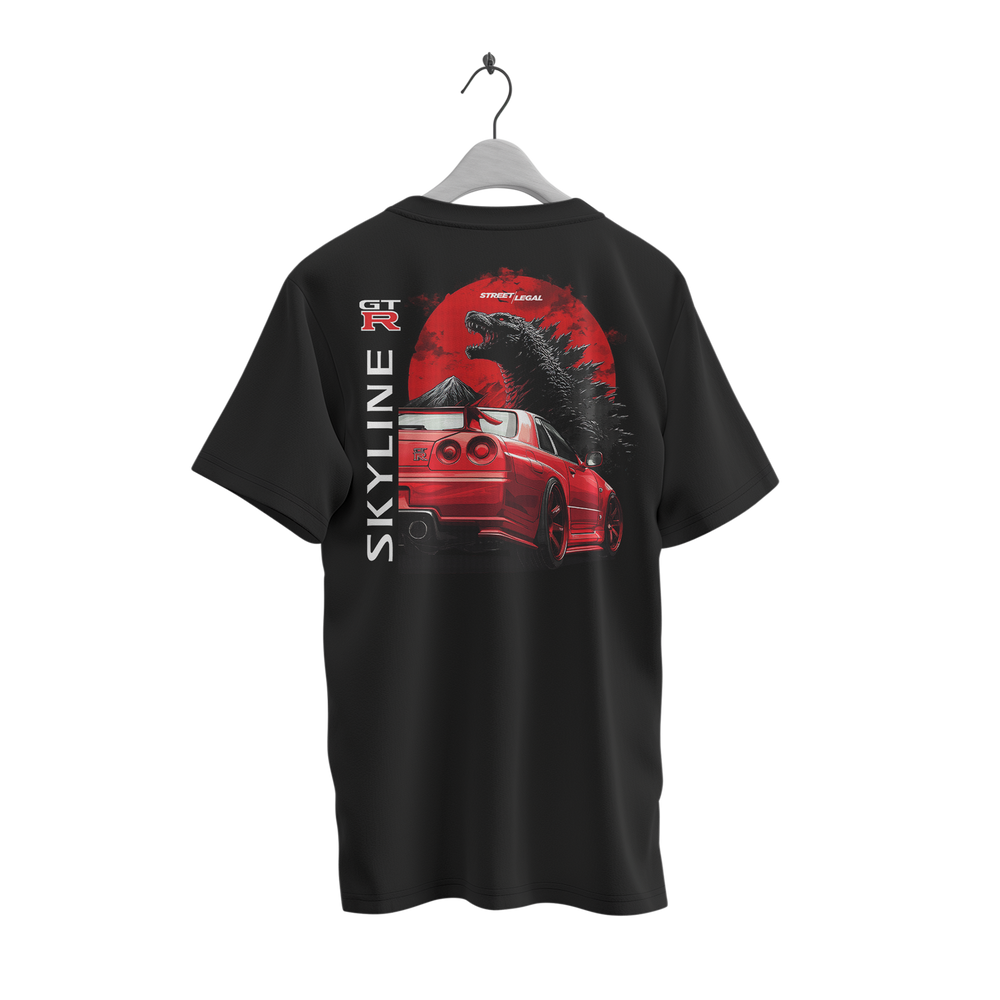 Godzilla GTR urban Street Legal Tee