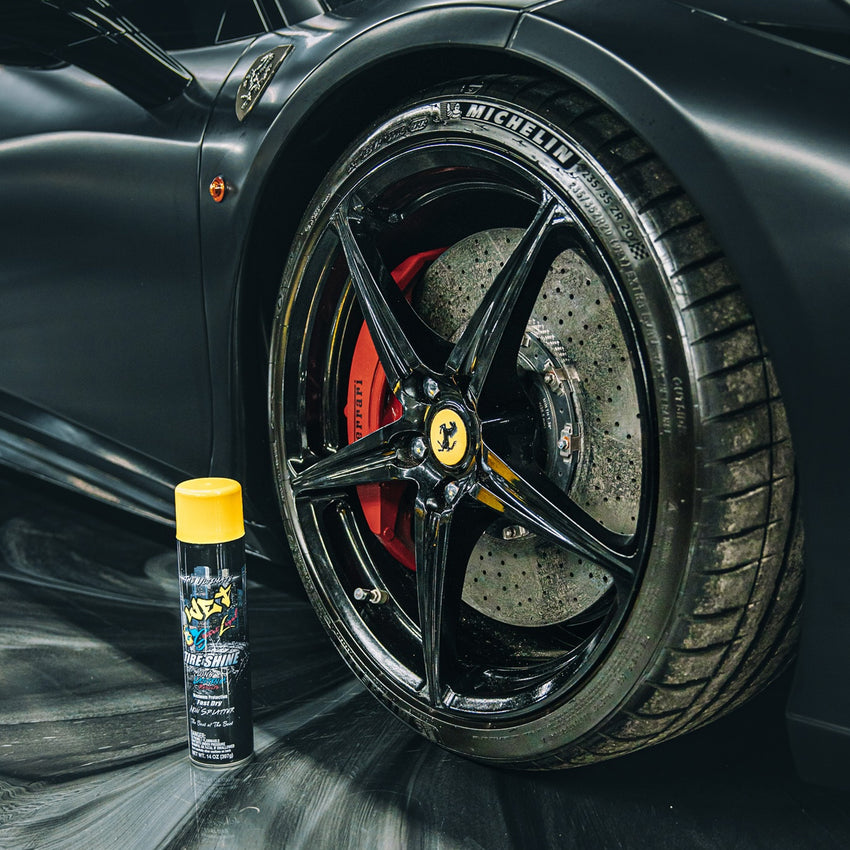 Street Legal’s The Ultimate Wet Tire Shine 14oz Spray Can