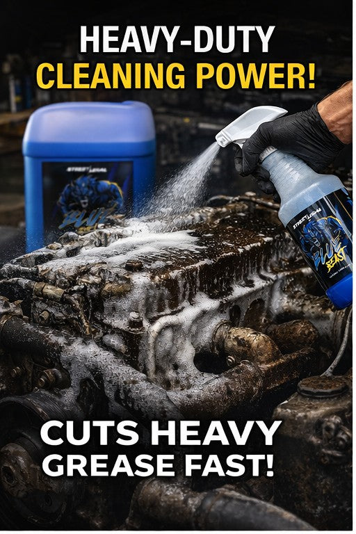 Street Legal Blue Beast Xtreme Degreaser 5 Gallon | Professional-Grade Heavy Duty Cleaner